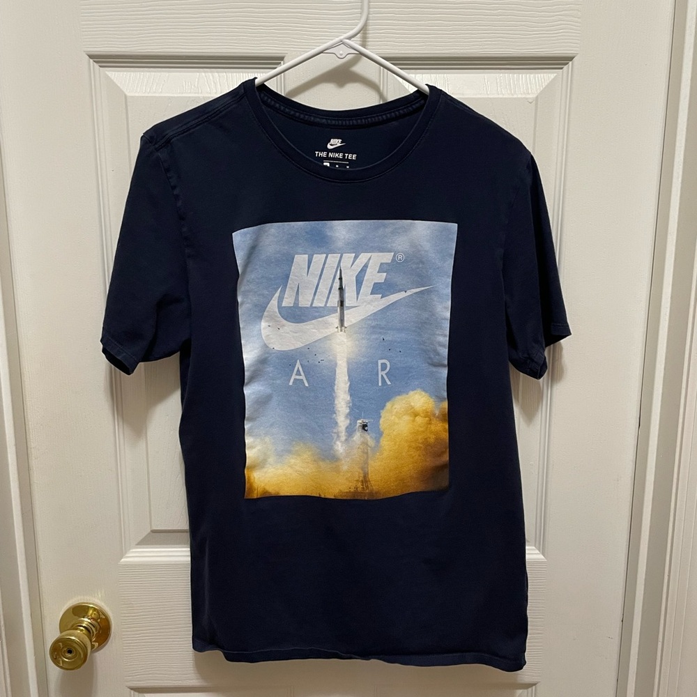 Nike Air Tee with Rocket Graphic in good used condition